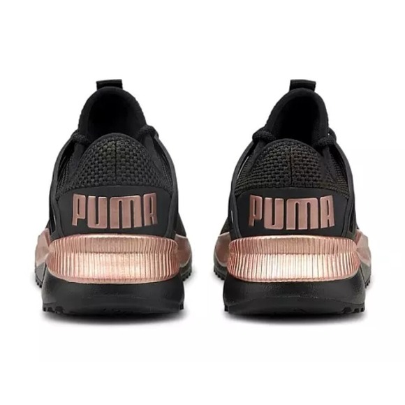 PUMA Women`s PACER FUTURE LUX (Med) Black/Rose Running Shoes Size 11 (1) 8.5 (2) - Picture 4 of 14